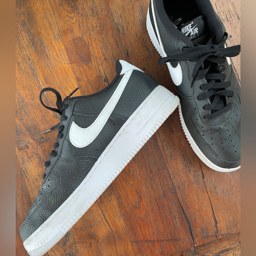 Men’s Nike Air Force worn twice.